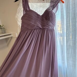 Chic Lavender Sleeveless Maxi Dress